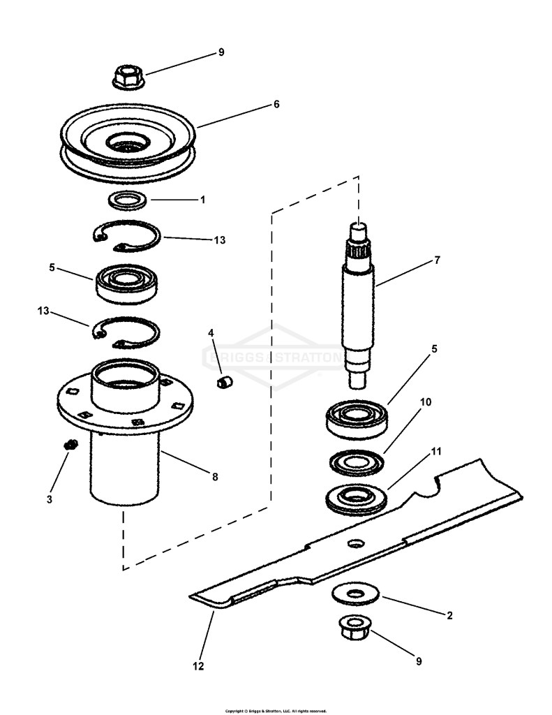 48 SPINDLE ASSEMBLY