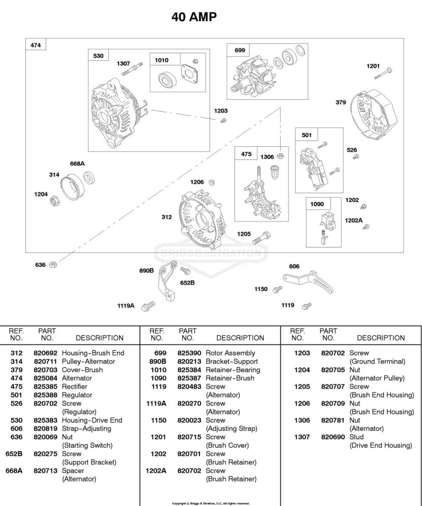 Alternator 40 AMP