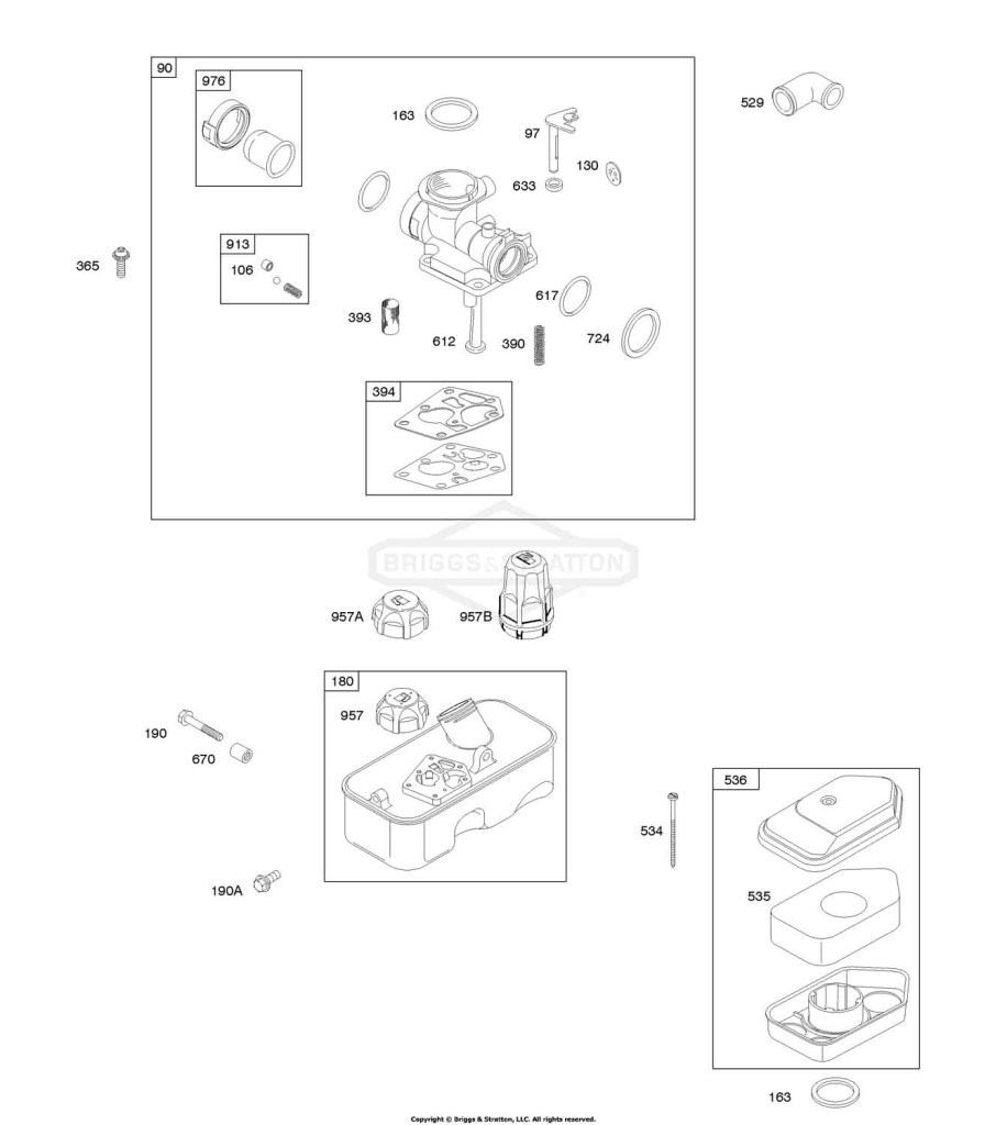Air Cleaner, Carburetor, Fuel Supply