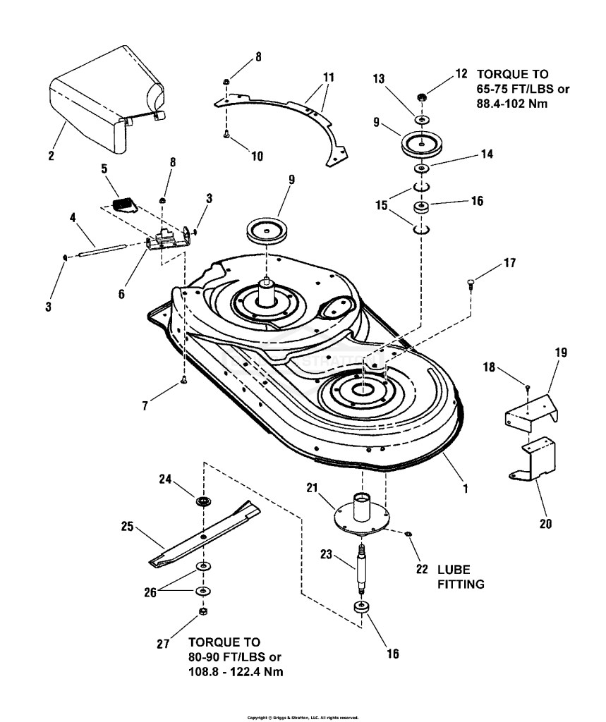 42 Mower Deck - Housing & Arbor Group