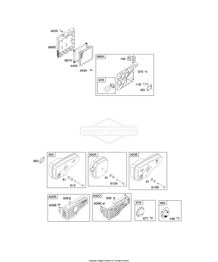Air Cleaner, Exhaust System