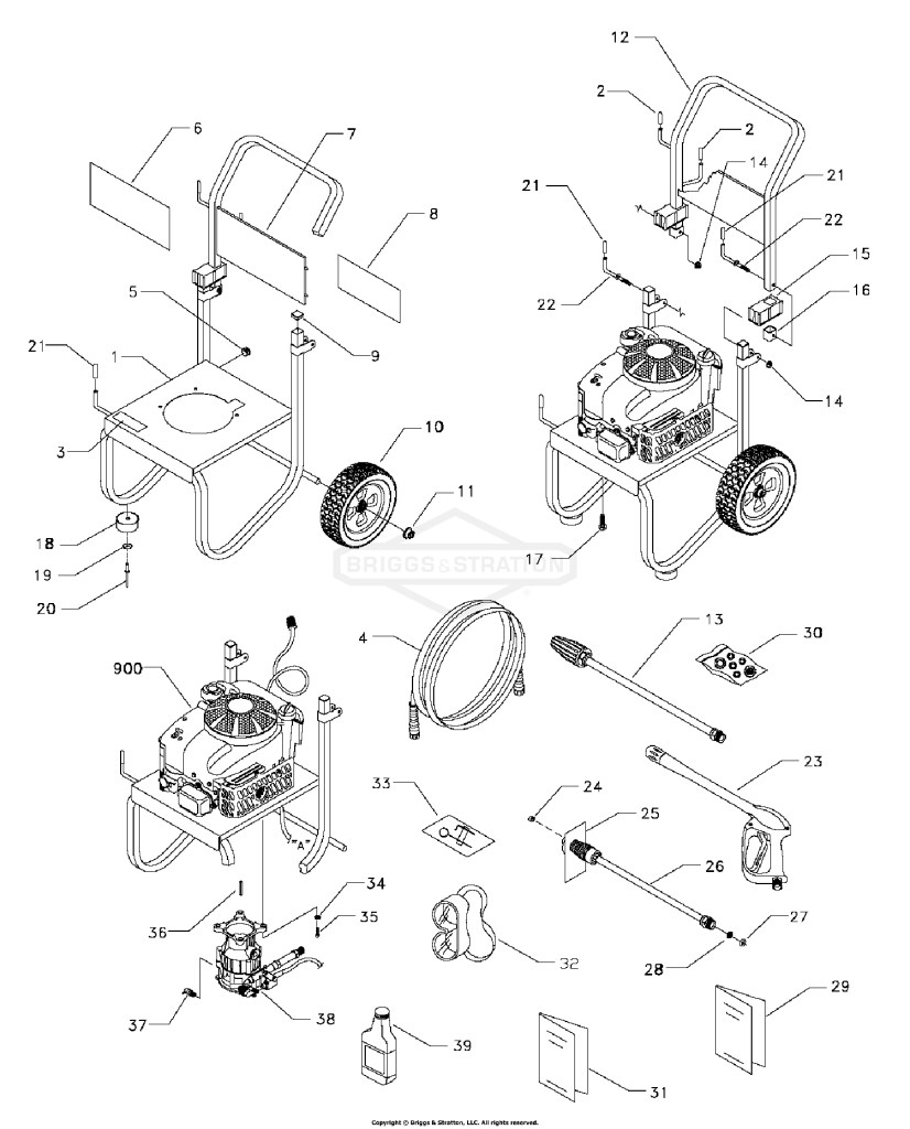 PRESSURE WASHER MAIN UNIT
