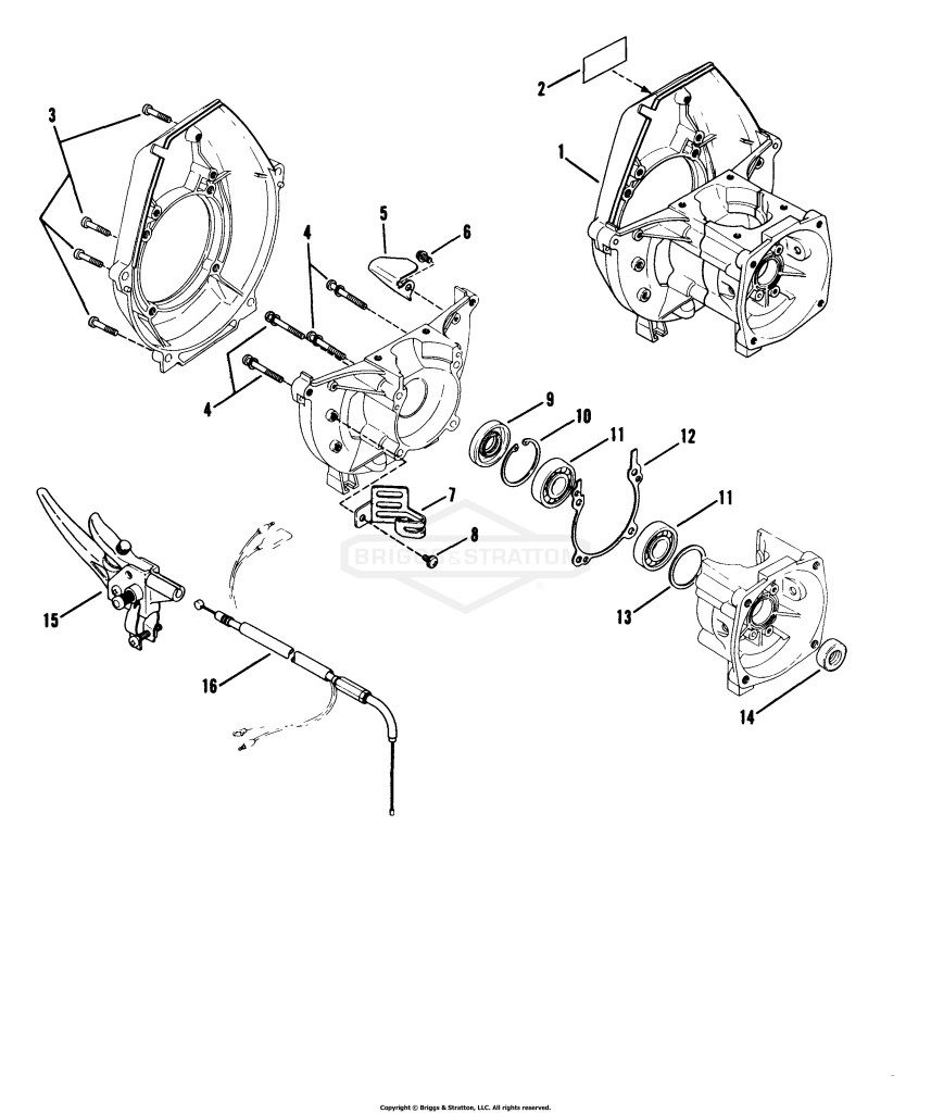 410 Crankcase Assembly