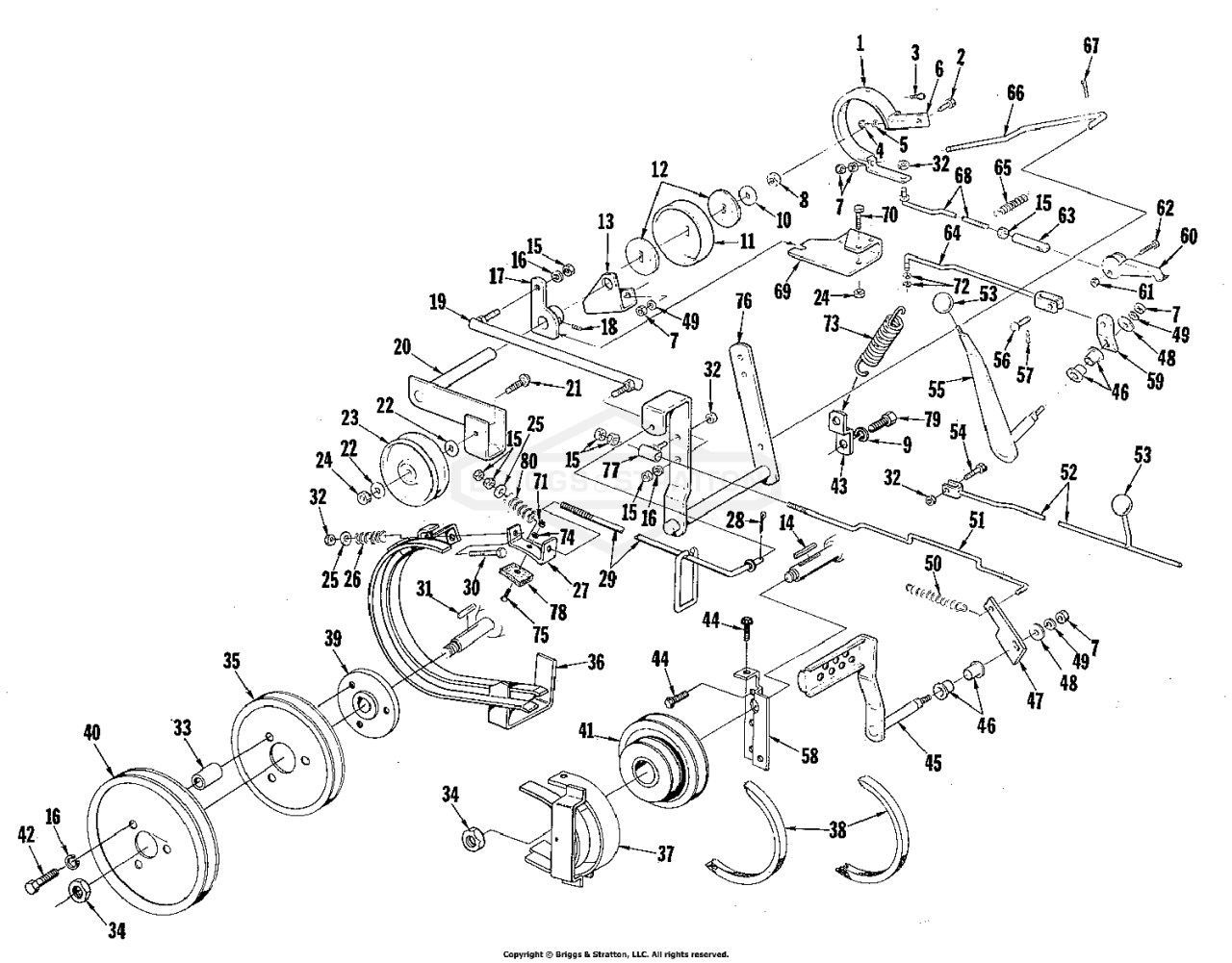 Clutch, Brake & Dual Range Group (3859I13)