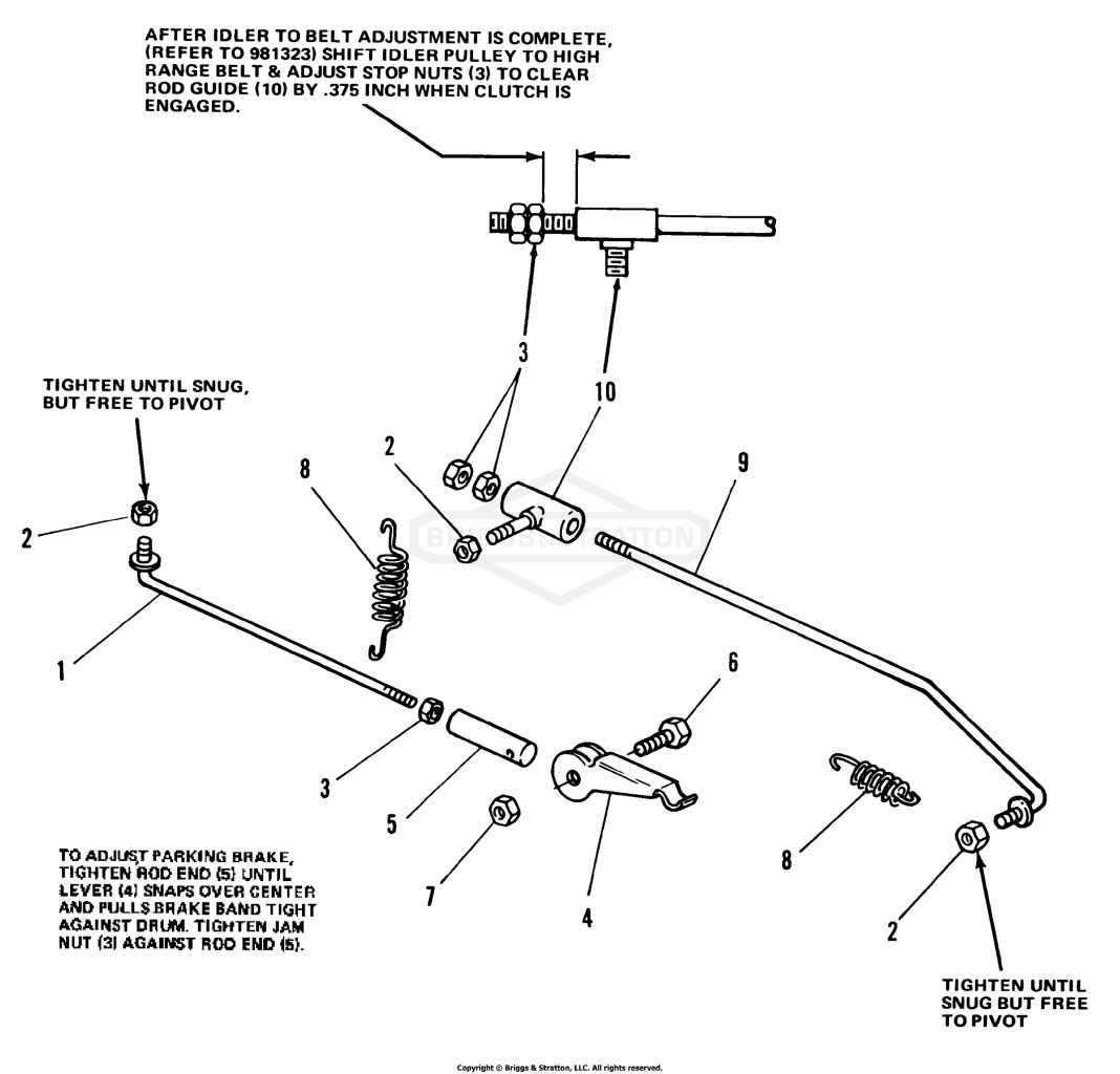 Brake Linkage Group