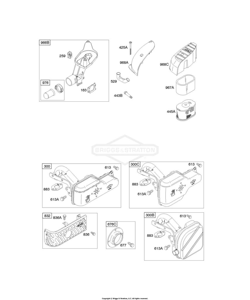 Air Cleaner, Exhaust System