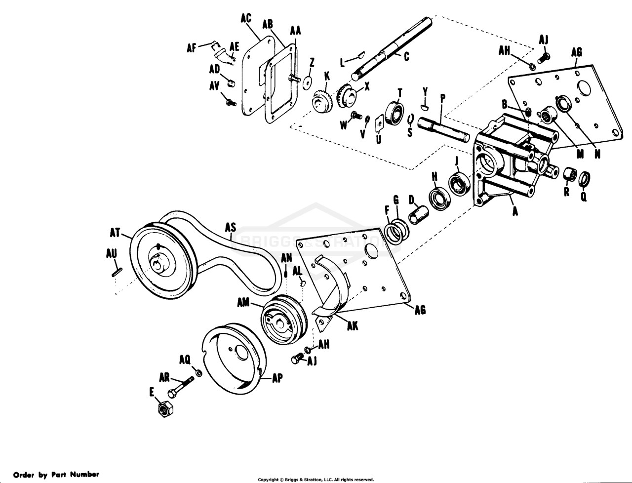 BEVEL GEAR HOUSING