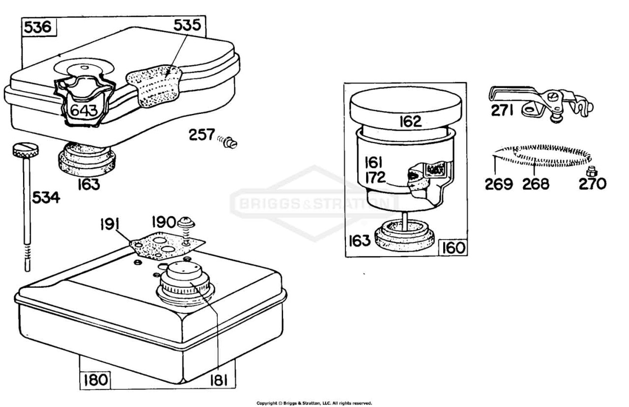 Air Cleaner, Fuel Tank
