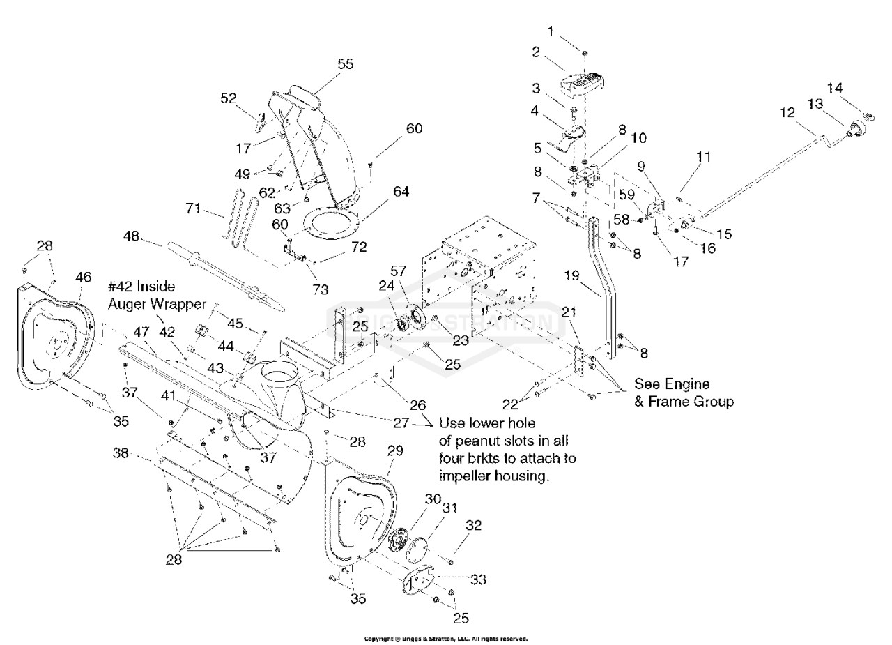 Auger Housing & Chute Group