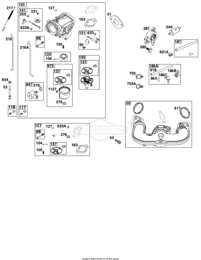 Carburetor and Fuel Supply Group