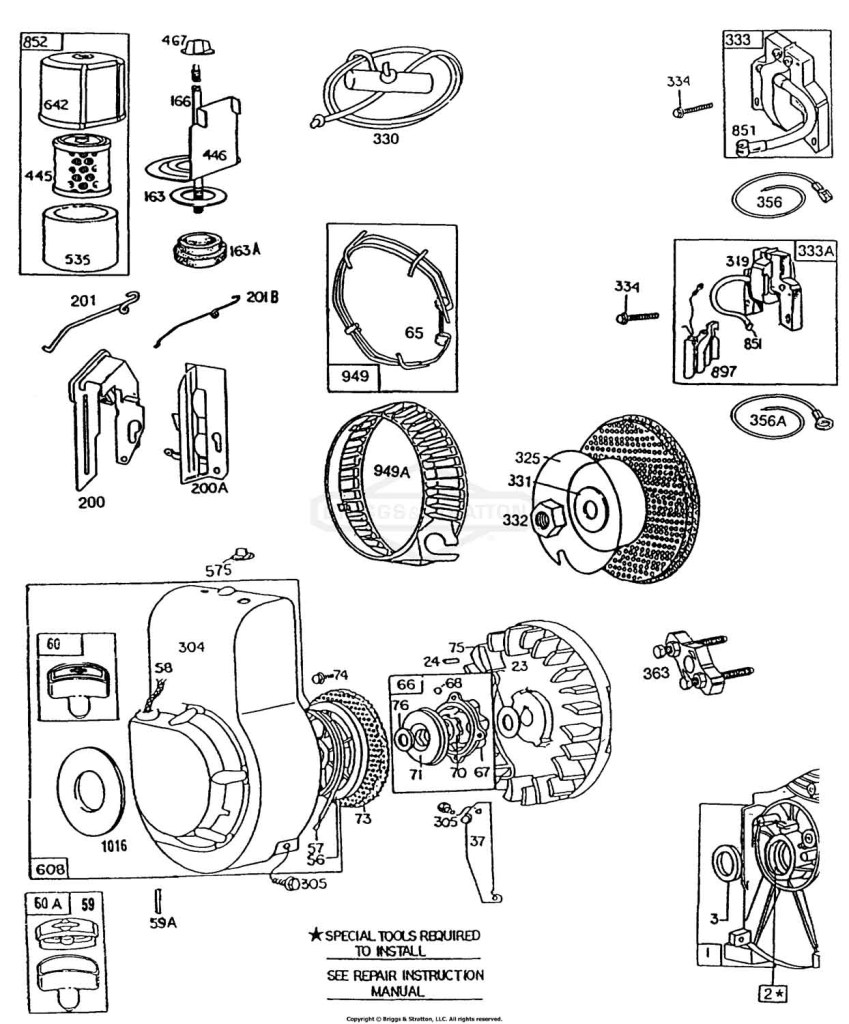 Blower Hsg,AirCleaner,Rewind