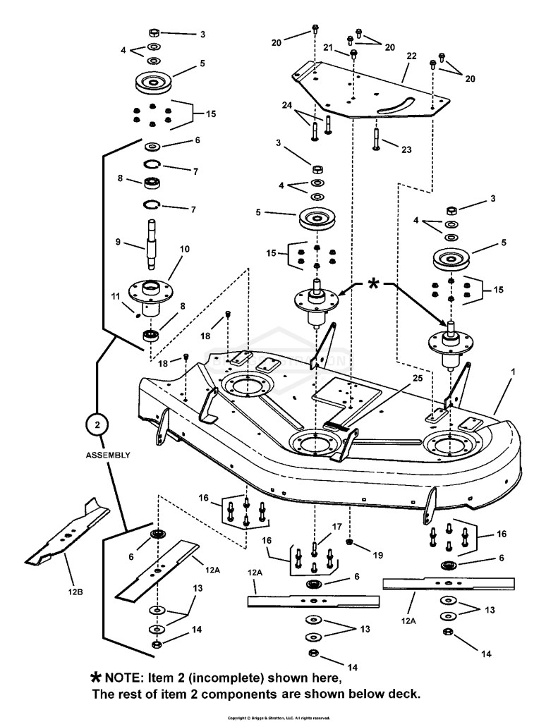 44 DECK GROUP (Sub-Assembly) ERZT