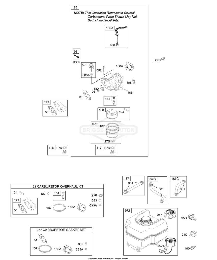 Carburetor, Fuel Supply