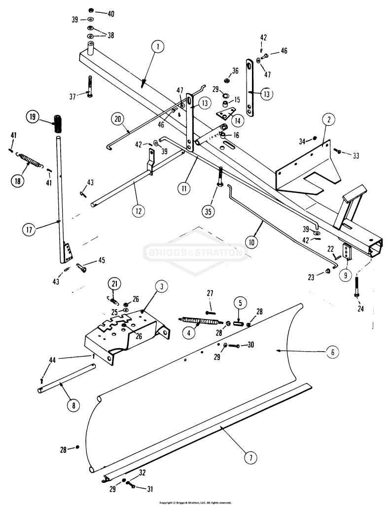 48 Dozer Blade