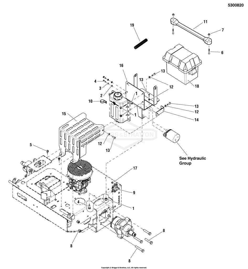 Battery Compartment Group