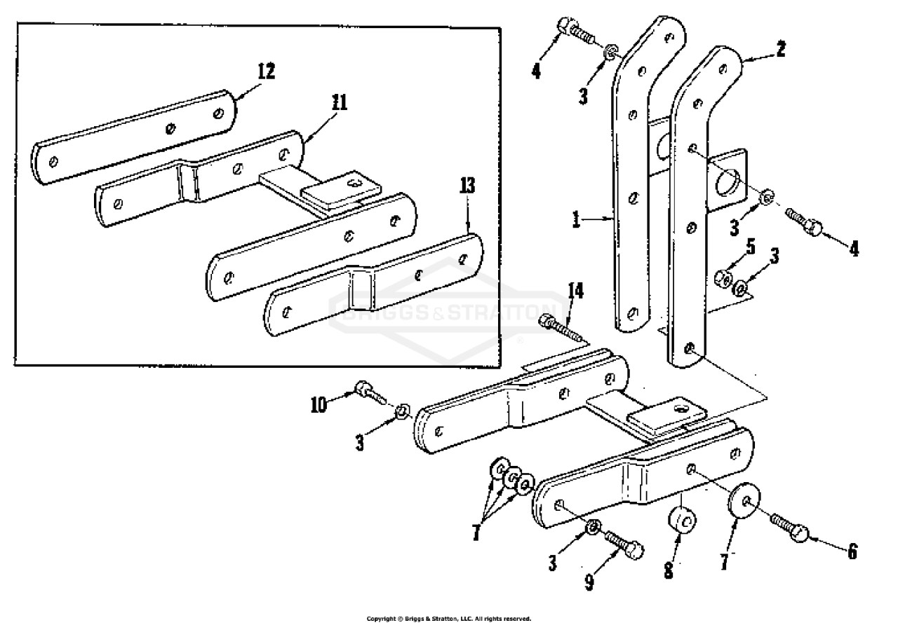 Draw Bar Group (3859I01)