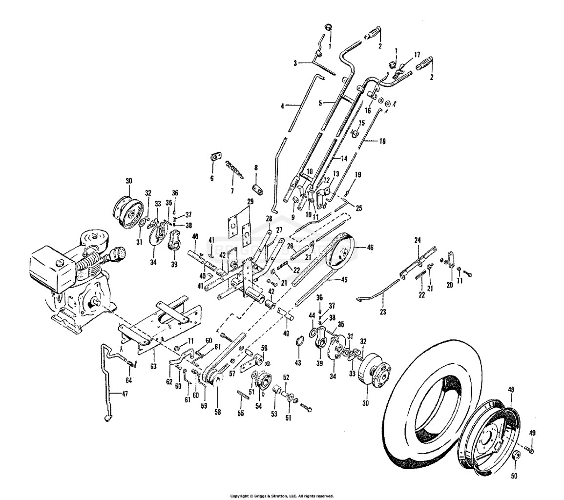 Tractor Group - Parts List (3572I05)