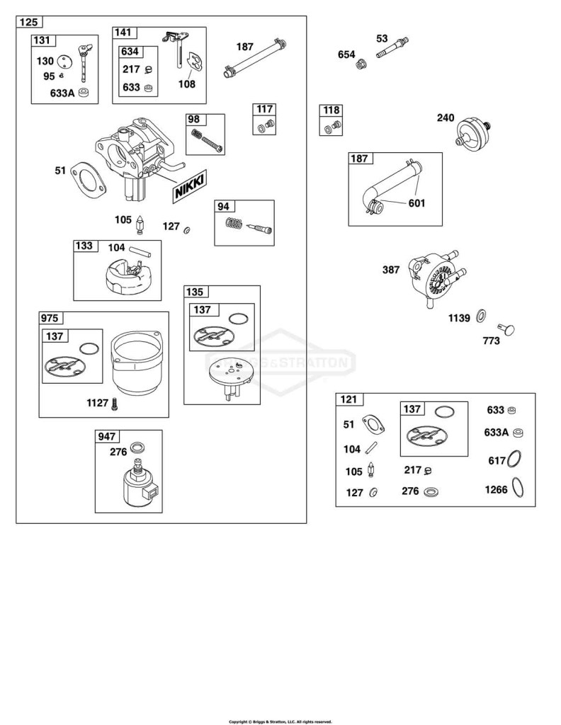 Carburetor and Fuel Supply Group
