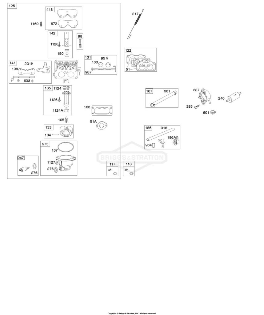 Carburetor, Fuel Supply