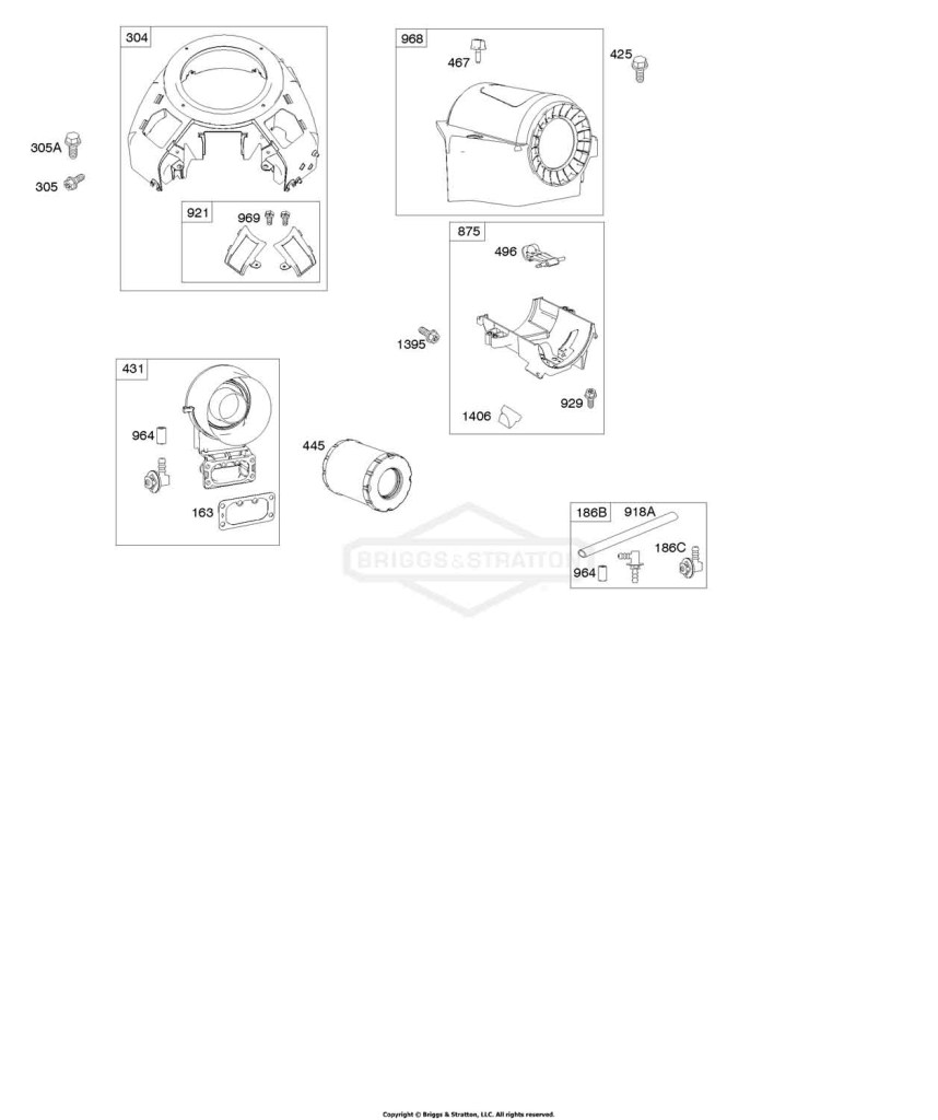 Blower Housing, Air Cleaner
