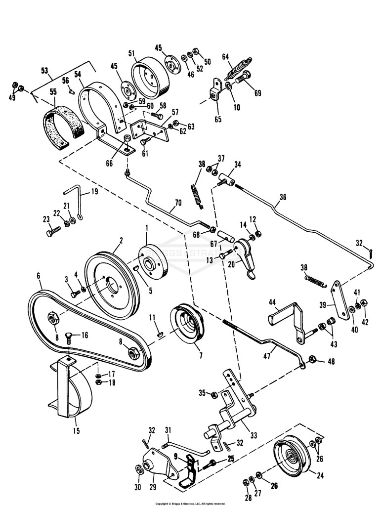 7010-7016 CLUTCH & BRAKE