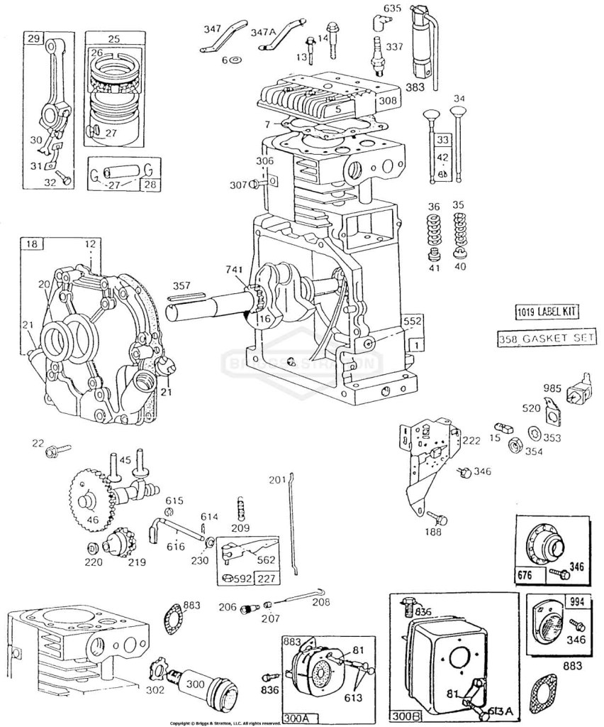 Cylinder,Crankcase,Mufflers