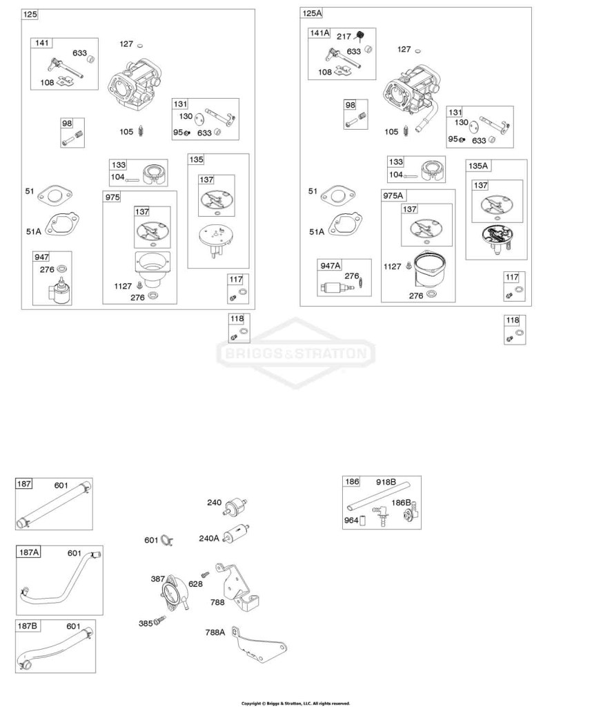 Carburetor, Fuel Supply
