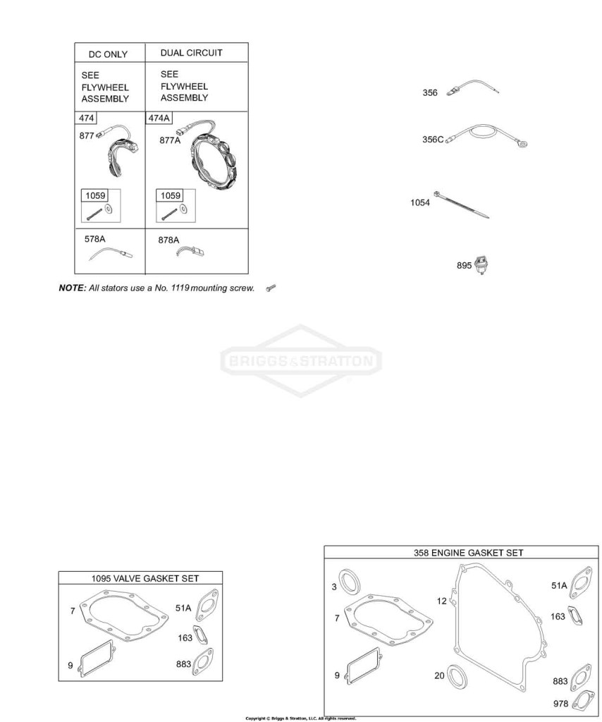 Alternators-Engine/Valve Gasket Kits