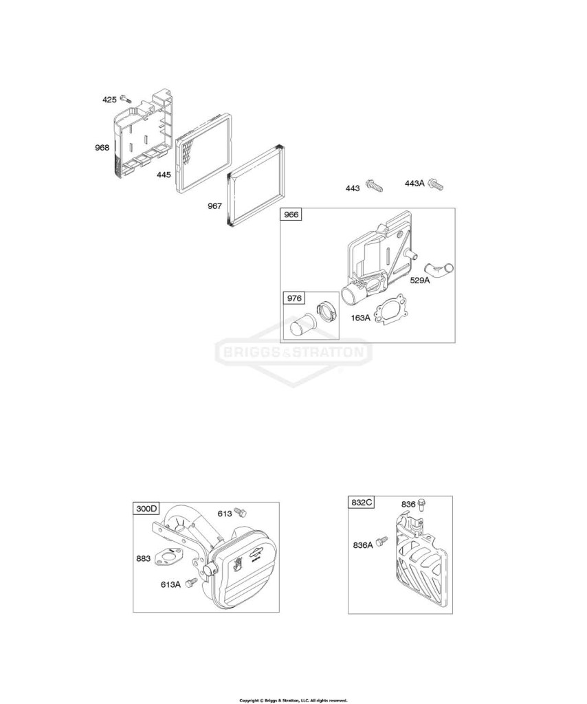 Air Cleaner, Exhaust System