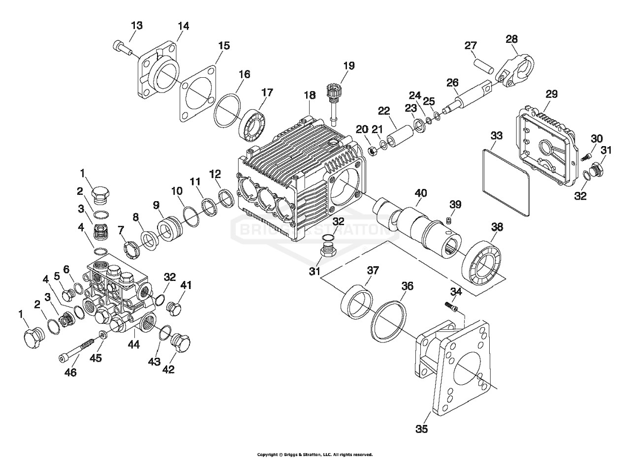 PRESSURE WASHER PUMP