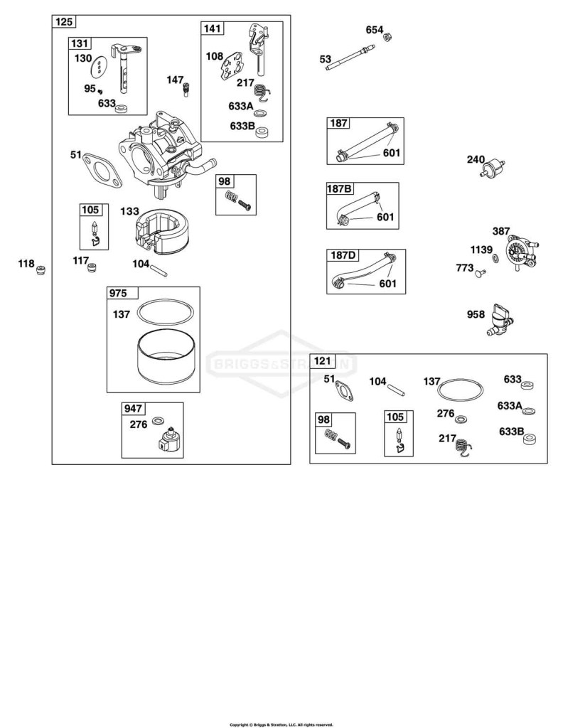 Carburetor and Fuel Supply Group