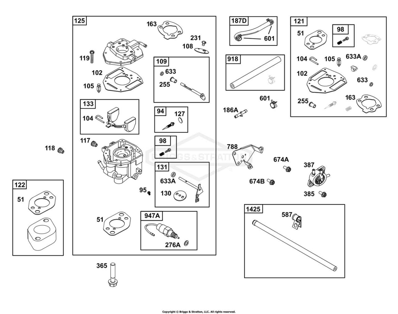 Carburetor and Fuel Supply Group