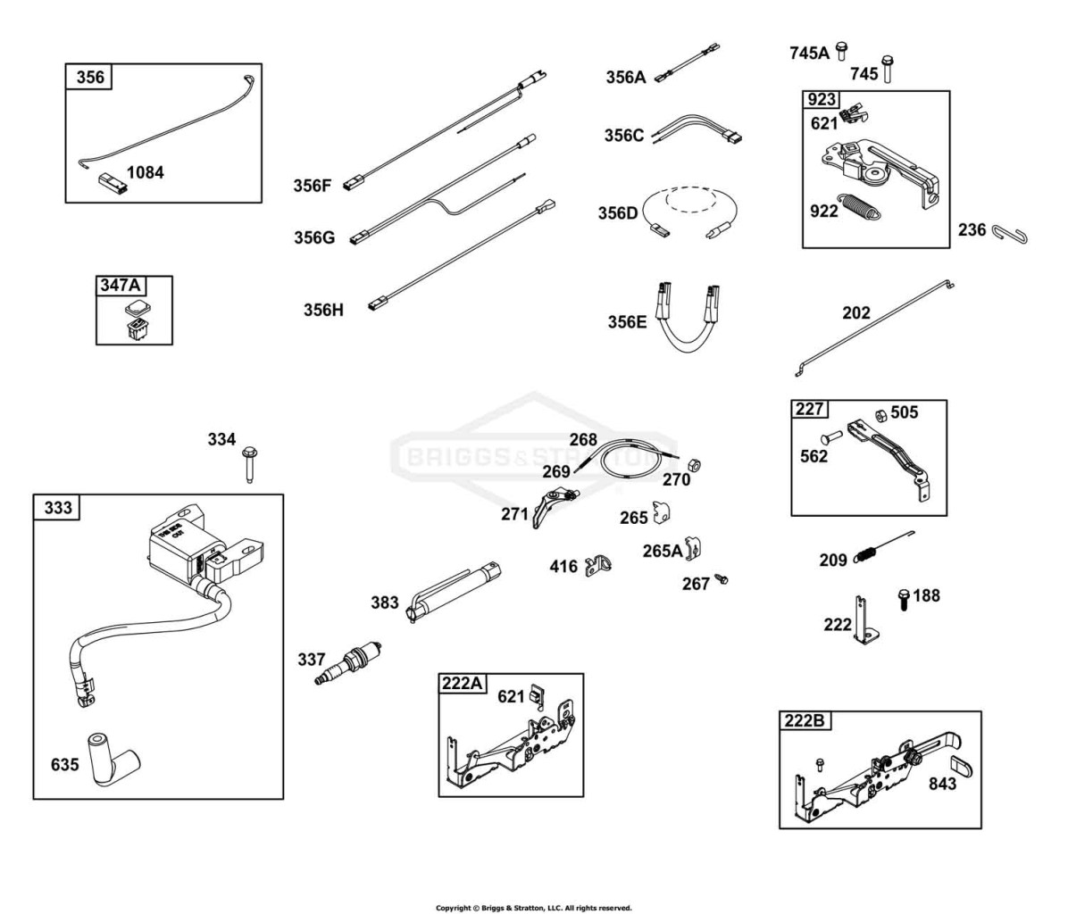 Armature, Controls, Electrical System, Governor Spring, Spark Plug