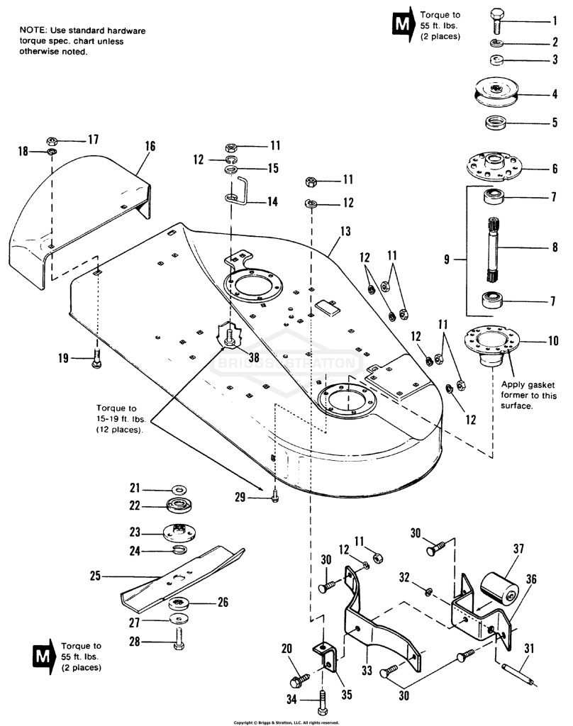 36 Mower Deck & Arbor Group
