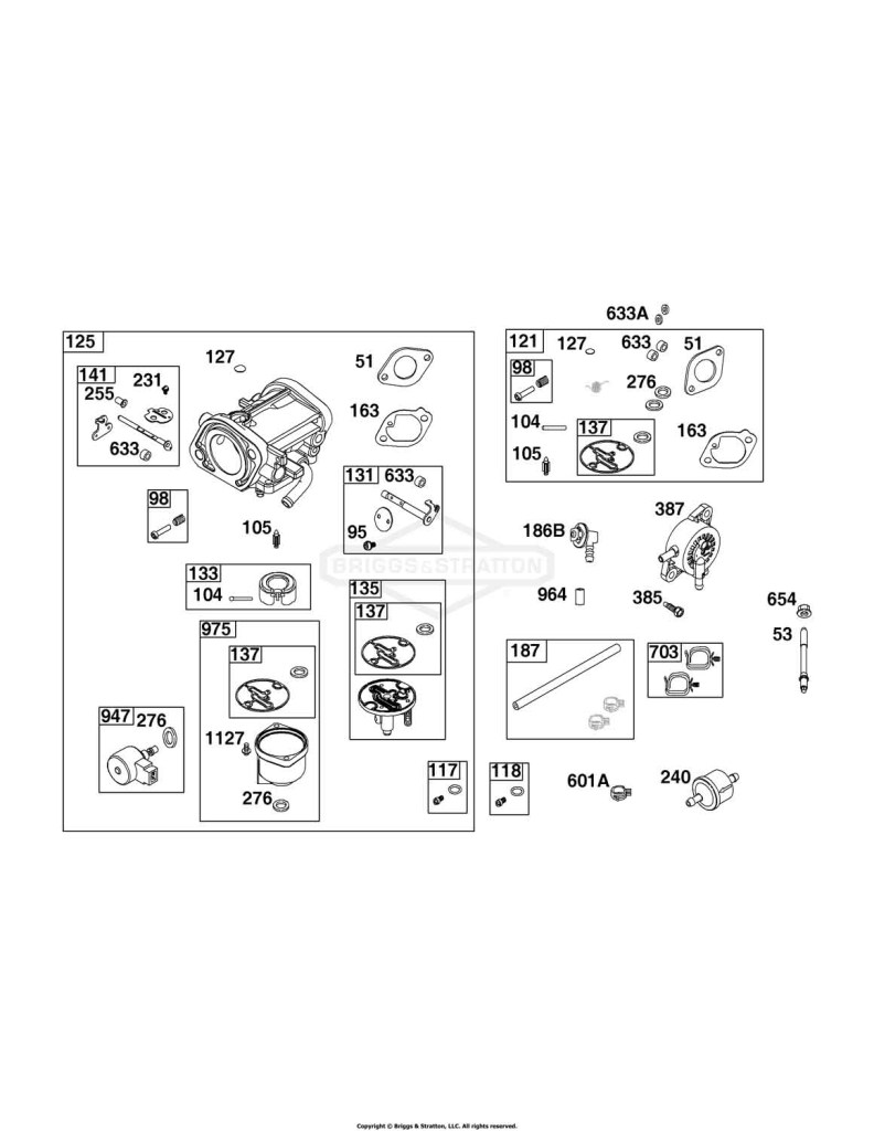 Carburetor and Fuel Supply Group