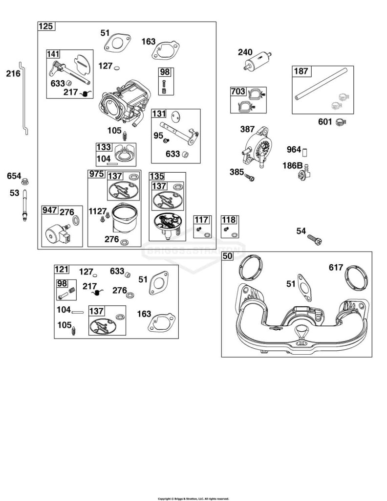 Carburetor and Fuel Supply Group