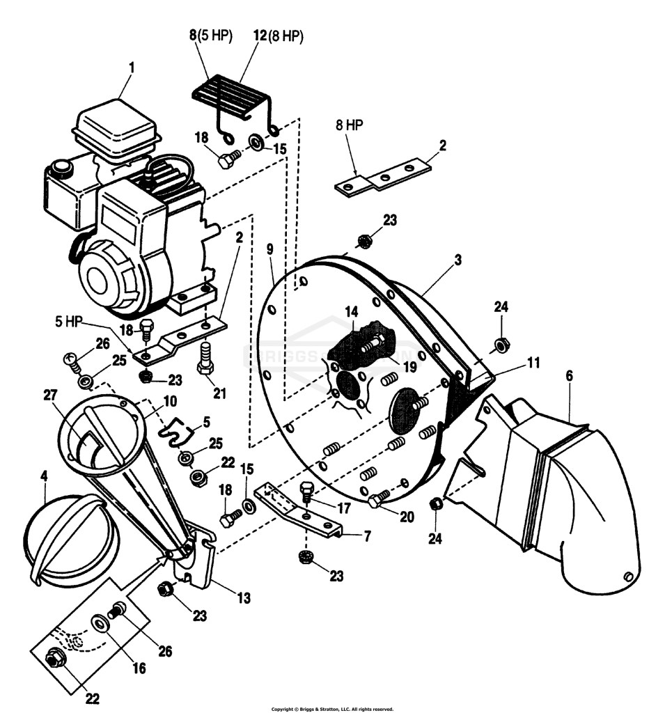 Engine, Cone & Plate Assemblies