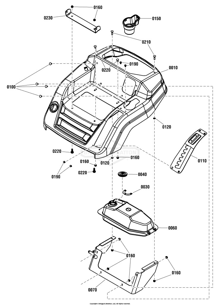 Console & Gas Tank Group (7503162)