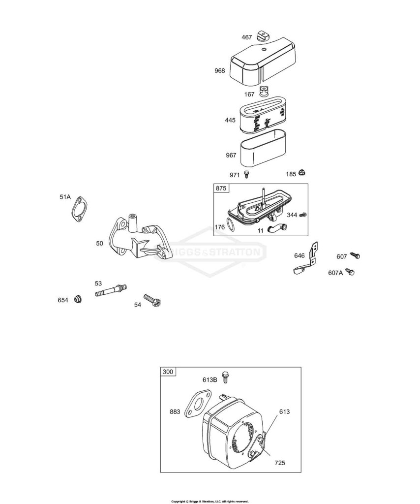Air Cleaner, Muffler