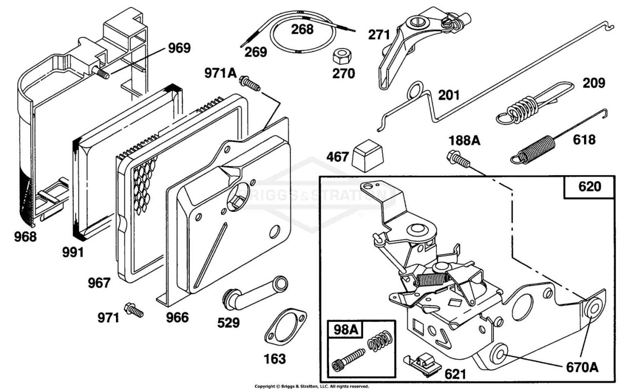 Control Brkt Assy,AirCleaner