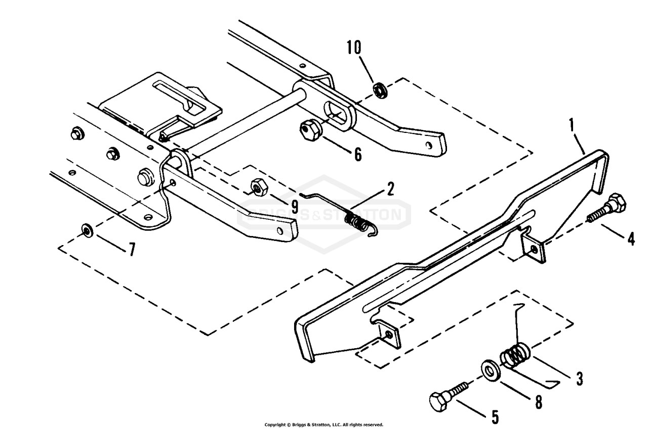 Blade Stop Pedals 30 Deck
