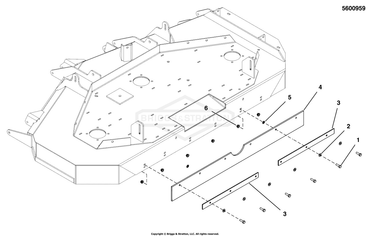 Striping Kit - 61 iCD Mower Decks
