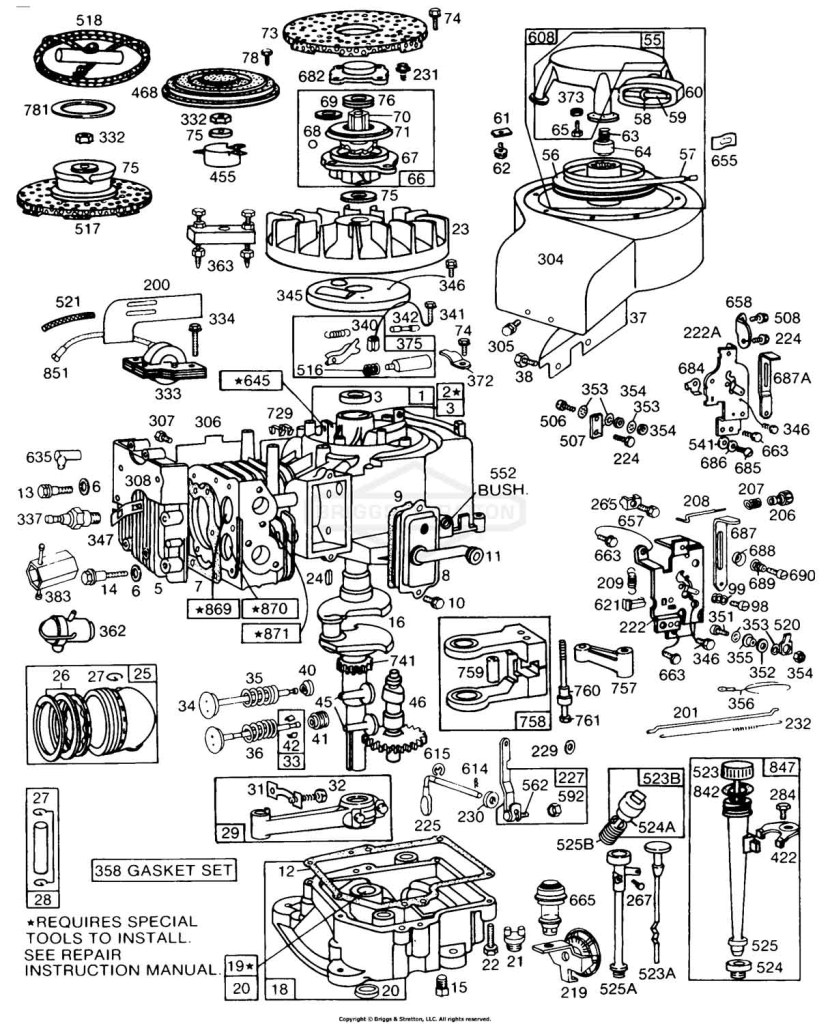 Cyl, Sump, Piston,Controls
