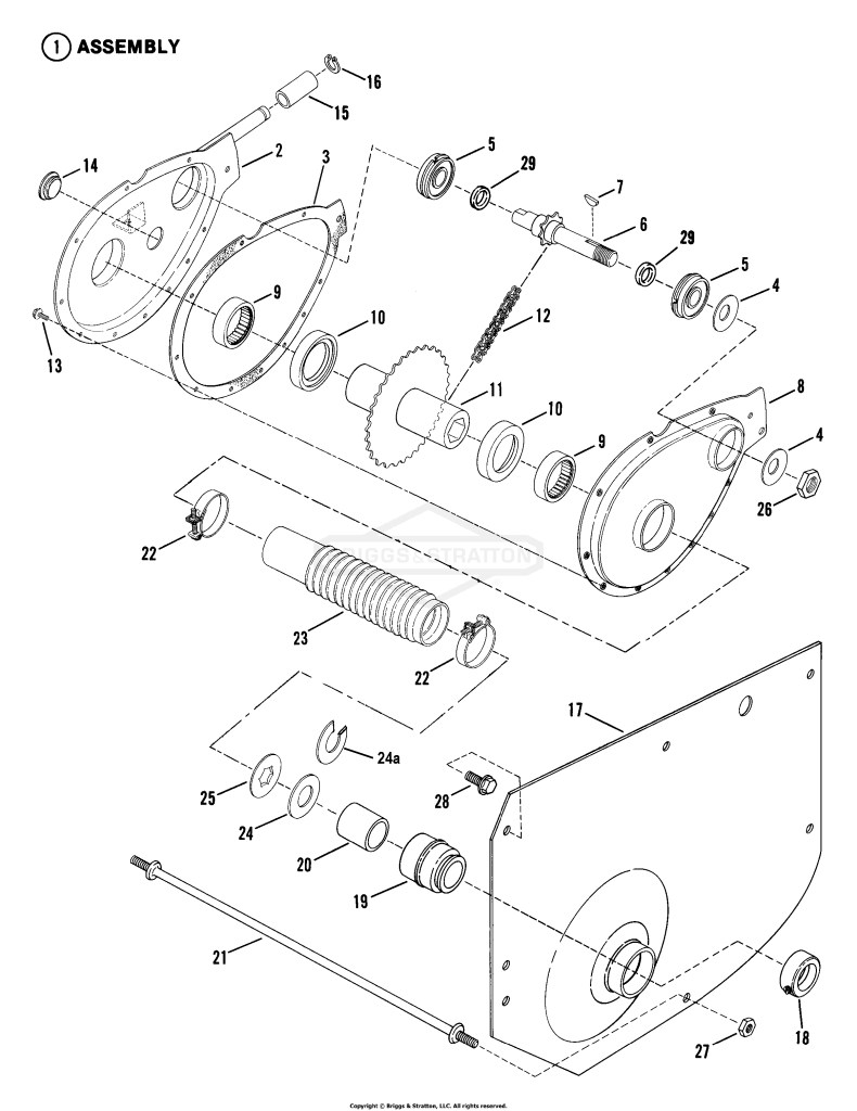Chain Case, LH Fender