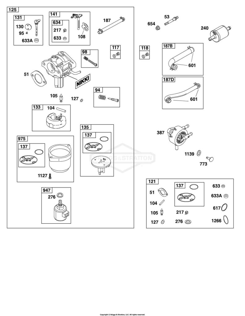 Carburetor and Fuel Supply Group