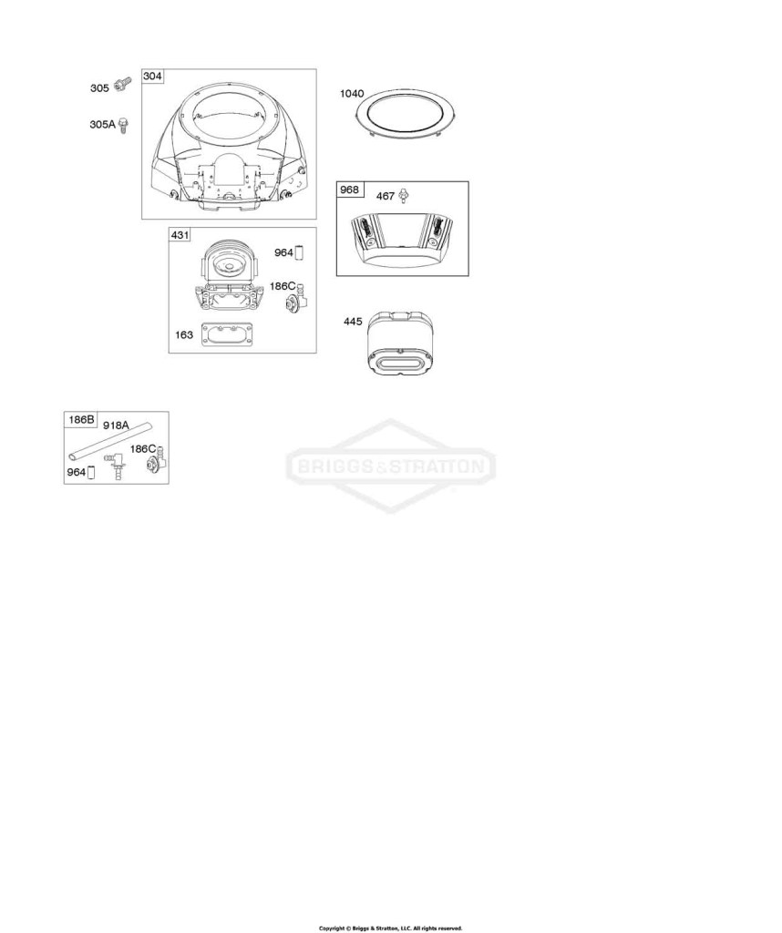 Blower Housing, Air Cleaner