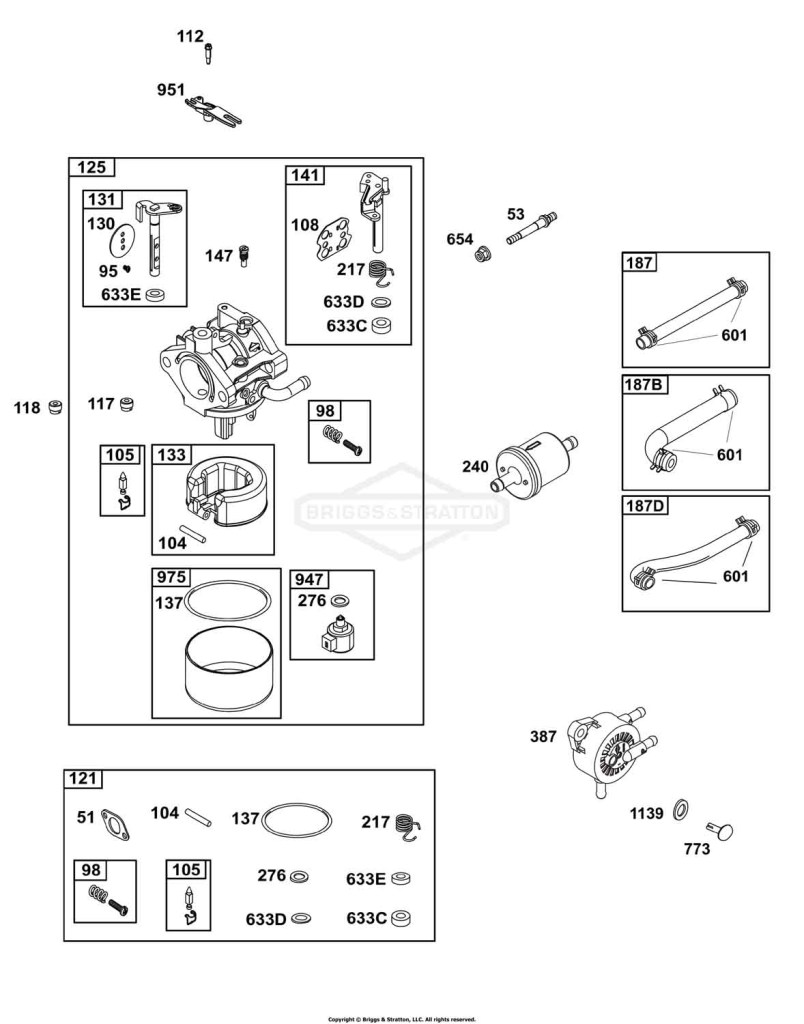 Carburetor and Fuel Supply Group