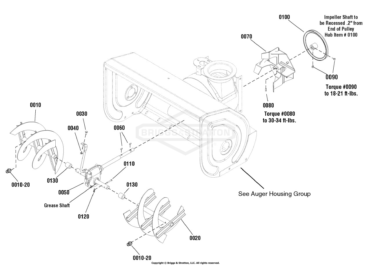 Auger Drive Group - 28 & 30