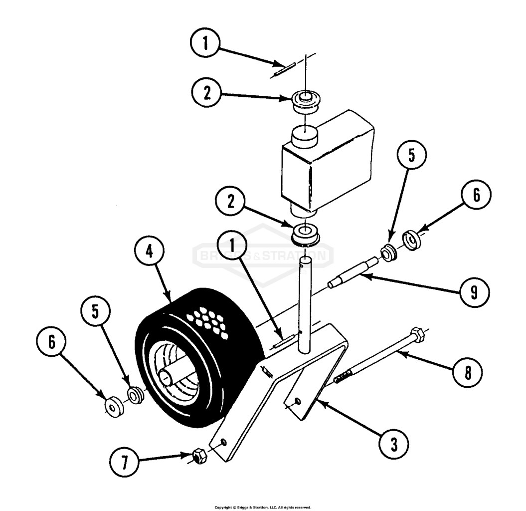 Caster Wheel Parts
