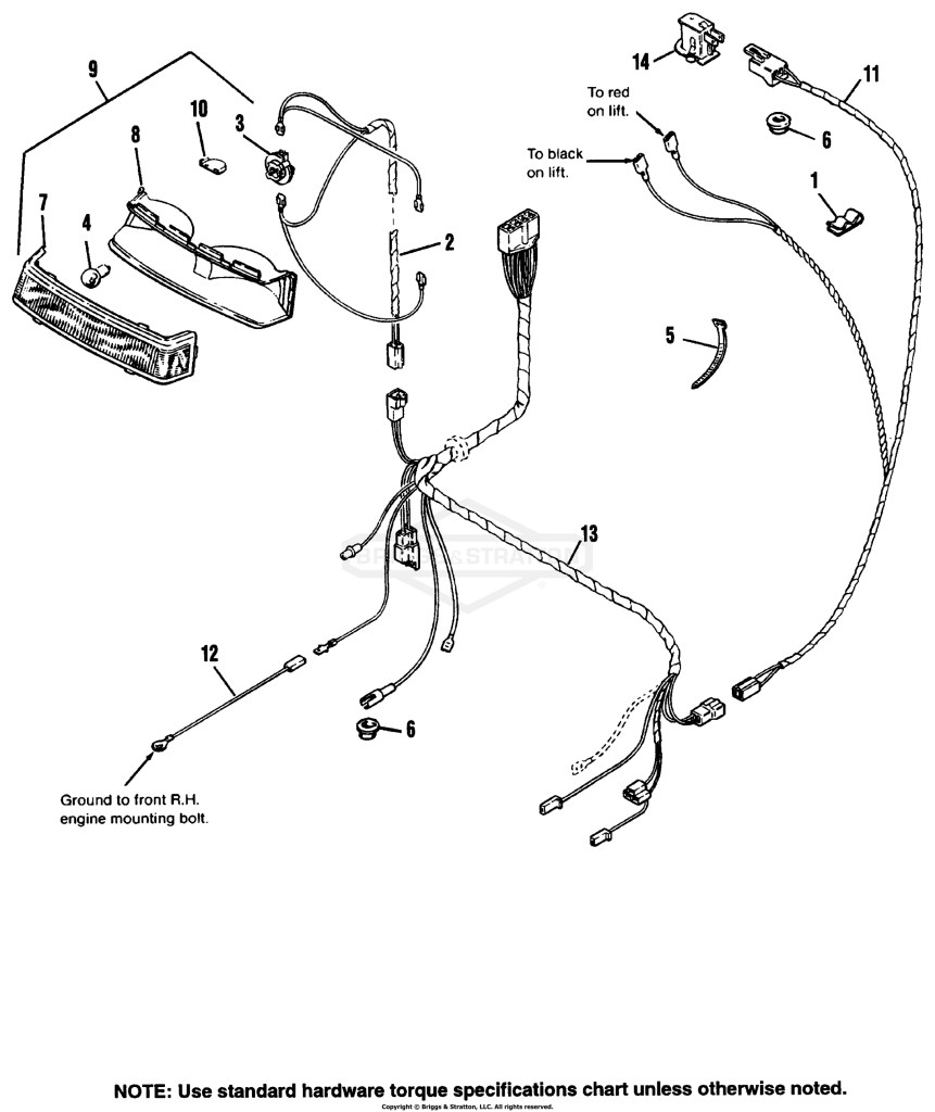 Electrical - Lower Harness